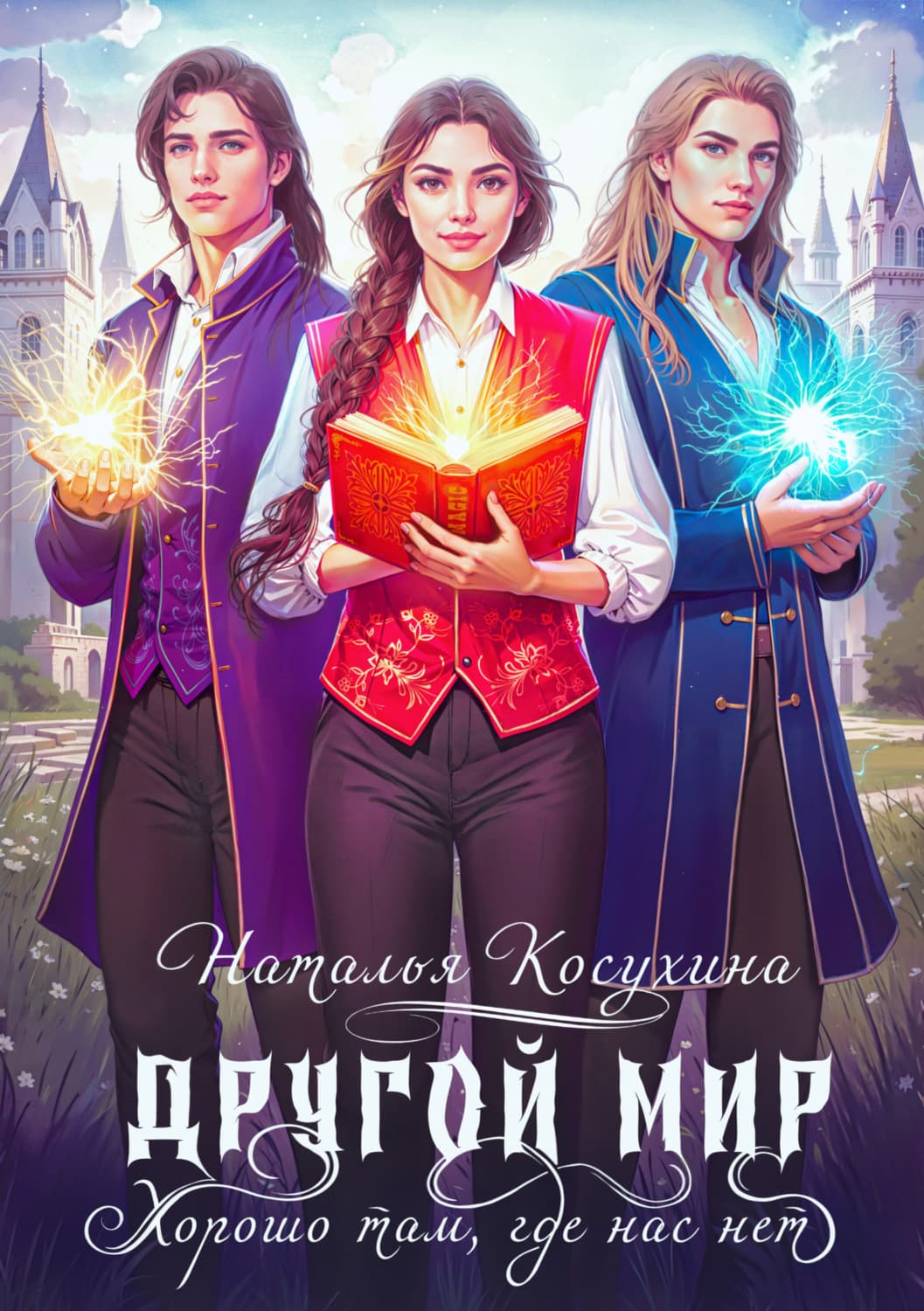 Обложка книги «Другой мир. Хорошо там, где нас нет» — Наталья Косухина