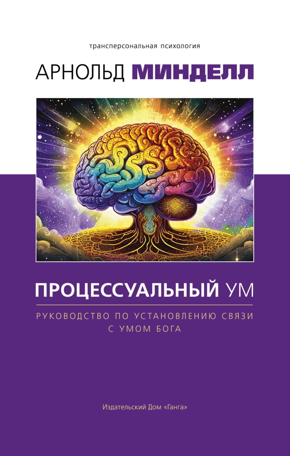 Обложка книги «Процессуальный ум. Руководство по установлению связи с Умом Бога» — Арнольд Минделл