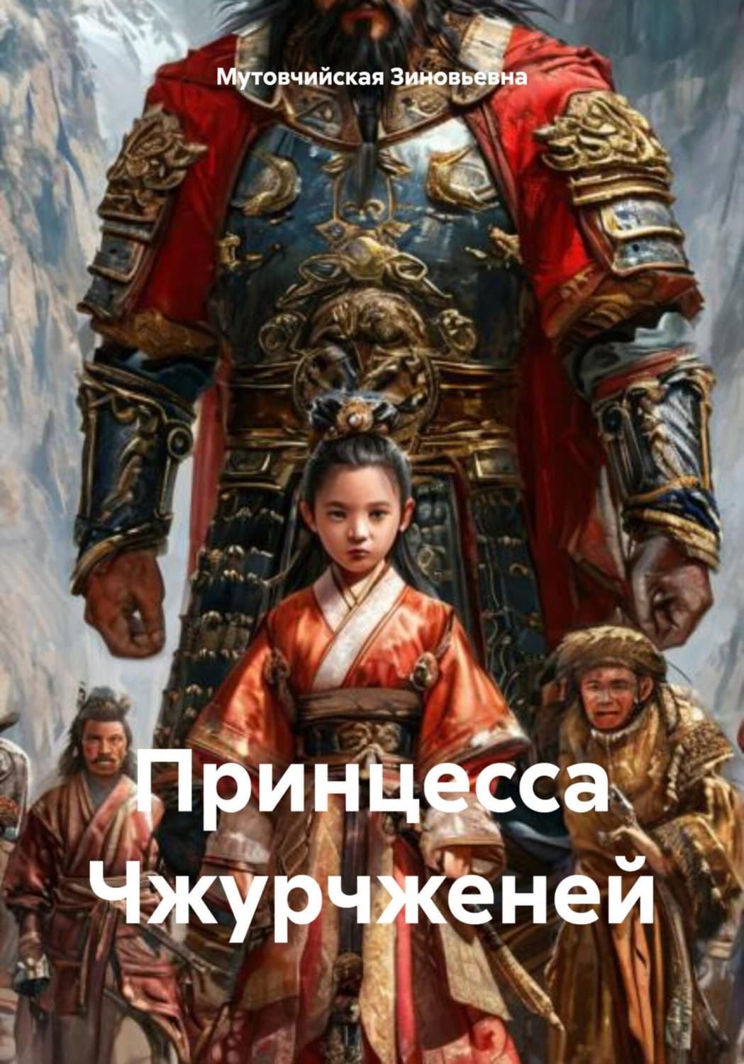 Обложка книги «Принцесса Чжурчженей» — Ирина Мутовчийская