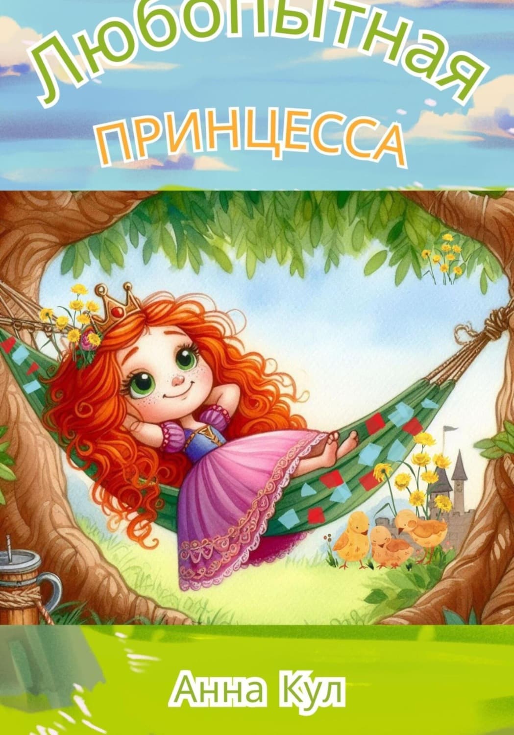 Обложка книги «Любопытная принцесса» — Анна Кул